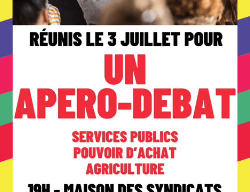 Réunion publique mercredi 3 juillet 19h à Chalon, maison des syndicats