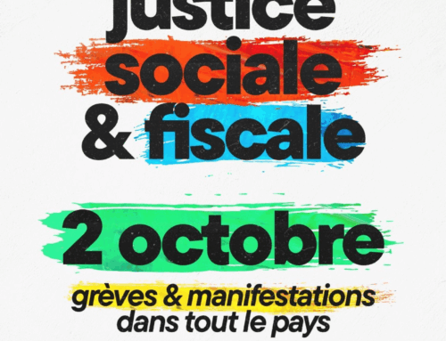 Le 2 octobre : en GRÈVE pour la justice sociale et fiscale !